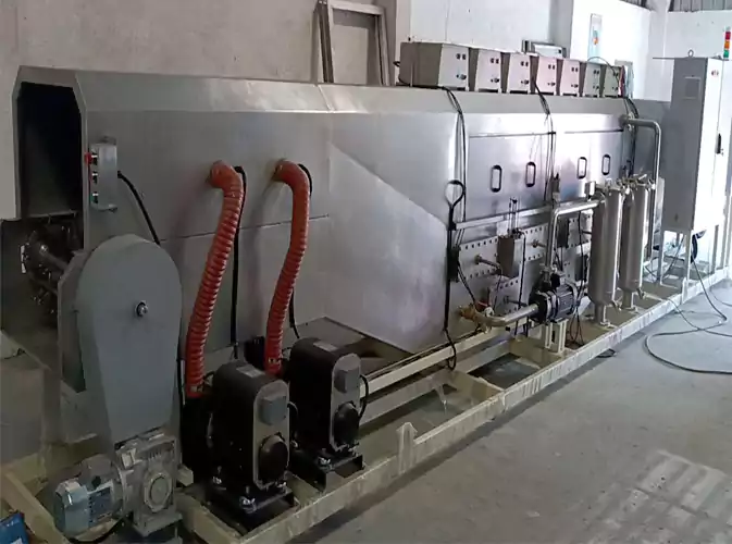 Conveyor Type Ultrasonic Cleaning Machine